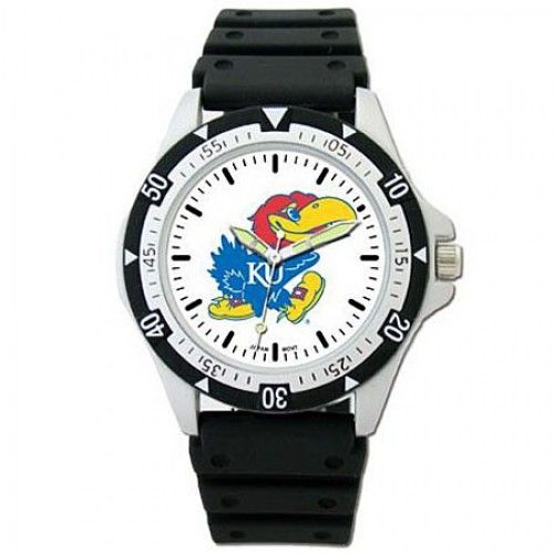 Mens University of Kansas Options Sports Watch W/ Logo