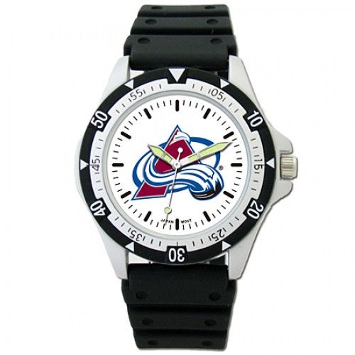 Mens Colorado Avalanche Options Sports Watch W/ Logo