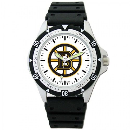 Mens Boston Bruins Options Sports Watch W/ Logo