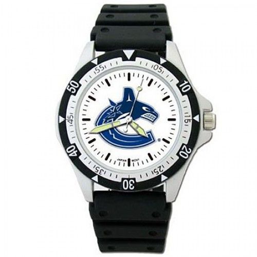 Mens Vancouver Canucks Options Sports Watch W/ Logo