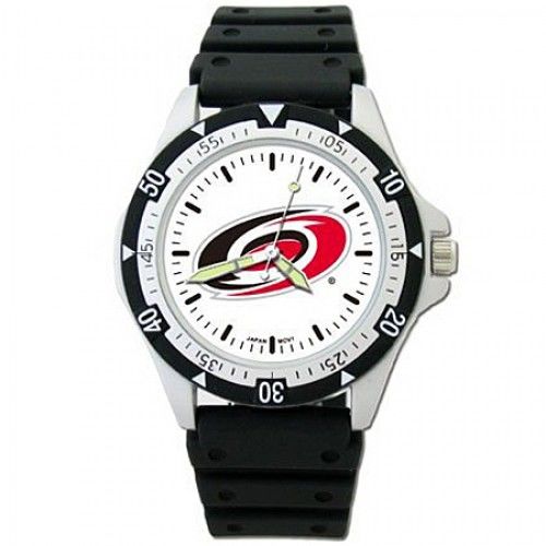 Mens Carolina Hurricanes Options Sports Watch W/ Logo