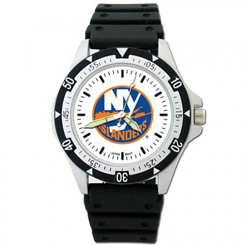 Mens New York Islanders Options Sports Watch W/ Logo