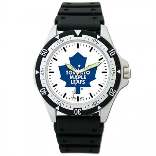 Mens Toronto Maple Leafs Options Sports Watch W/ Logo