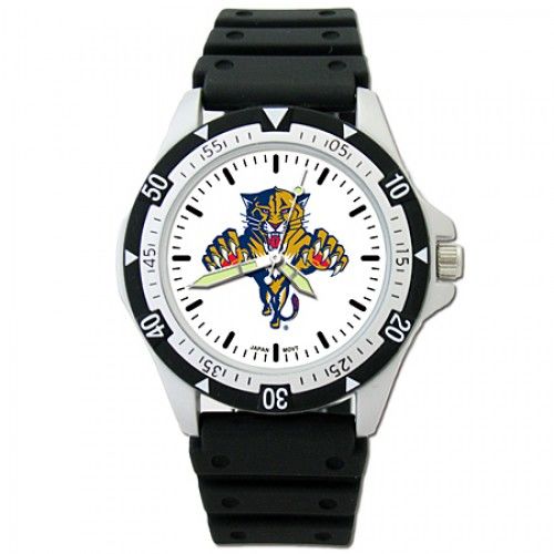Mens Florida Panthers Options Sports Watch W/ Logo