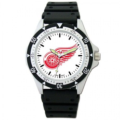Mens Detroit Red Wings Options Sports Watch W/ Logo