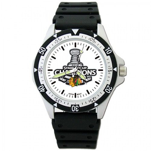 Men'S Chicago Blackhawks Options Sports Watch W/ Logo