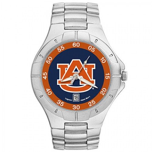 Stainless Steel Auburn University Watch - Men'S Pro Ii Ncaa Sport