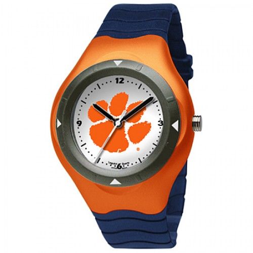Tiger Paw Logo Clemson University Watch in Plastic - Buckles - Fetching