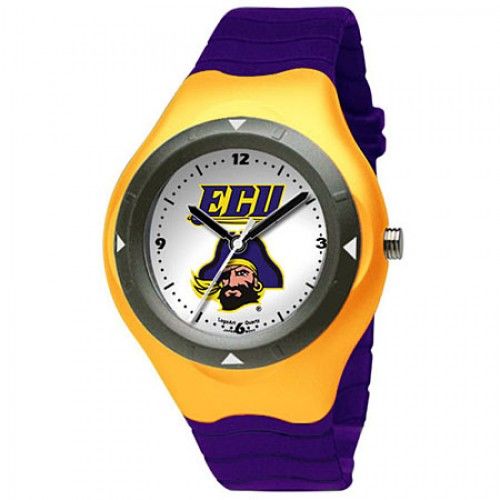 Pirate Logo East Carolina University Watch in Plastic - Buckles - Outstanding