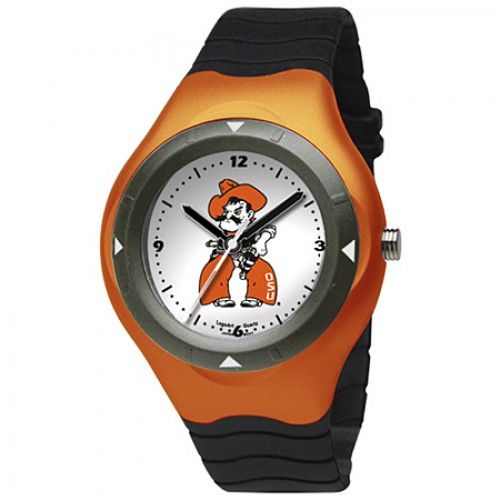 Cowboy Logo Oklahoma State University Watch in Plastic - Buckles - Alluring