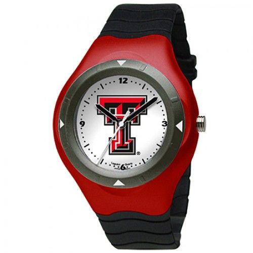Tt Logo Texas Tech University Watch in Plastic - Buckles - Cute