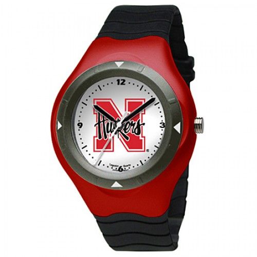 University of Nebraska Watch with Logo in Plastic - Buckles - Ravishing