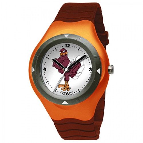 Virginia Tech Watch with Logo in Plastic - Buckles - Inviting