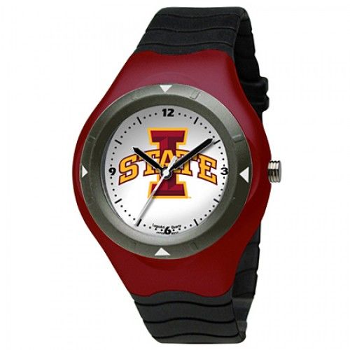 I State Logo Iowa State University Watch in Plastic - Buckles - Divine