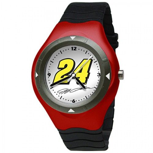 Number 24 Watch - Nascar in Plastic - Buckles - Marvelous