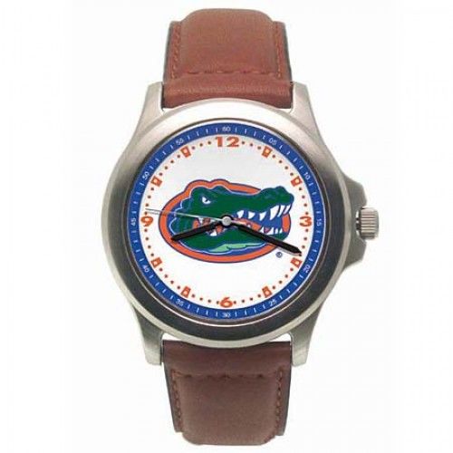 Men'S University of Florida Watch with Logo in Stainless Steel - Buckles