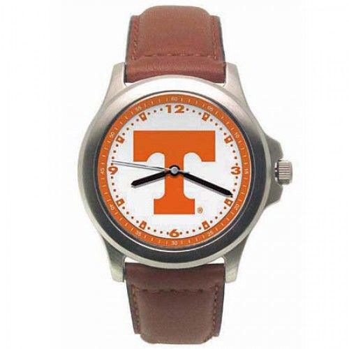 Men'S University of Tennessee Watch with Logo in Stainless Steel - Buckles