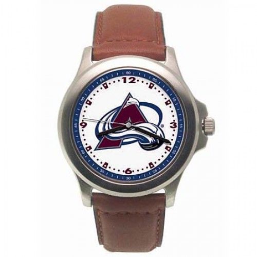Men'S Colorado Avalanche Watch in Stainless Steel - Buckles - Marvelous