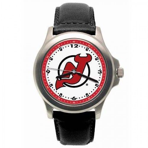Men'S New Jersey Devils Watch in Stainless Steel - Buckles - Captivating