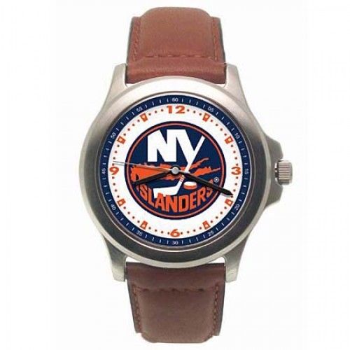 Men'S New York Islanders Watch in Stainless Steel - Buckles - Fetching