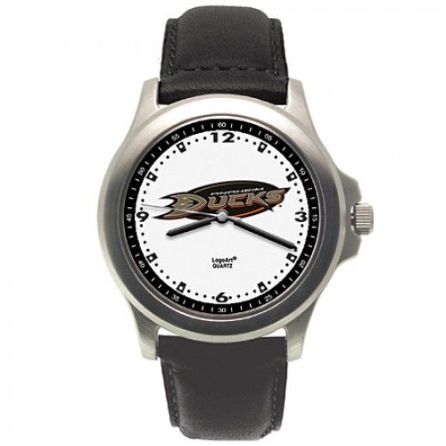 Men'S Anaheim Ducks Watch in Stainless Steel - Buckles - Dazzling