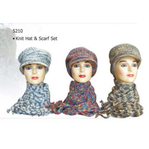 Knit Hat And Scarf Case Pack 24