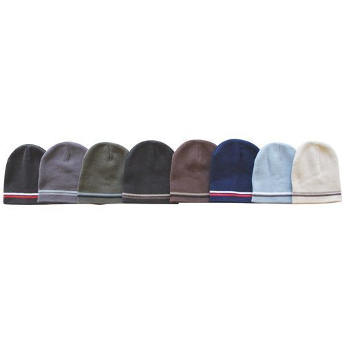 Stripe Short Beanie Case Pack 60