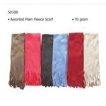 12X 65 Plain Fleece Scarf 7 Color Case Pack 60