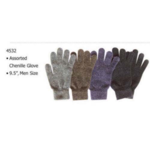 9.5 Mens Assorted Chenille Glove Case Pack 60