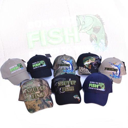 Outdoors Fishing Caps Case Pack 36
