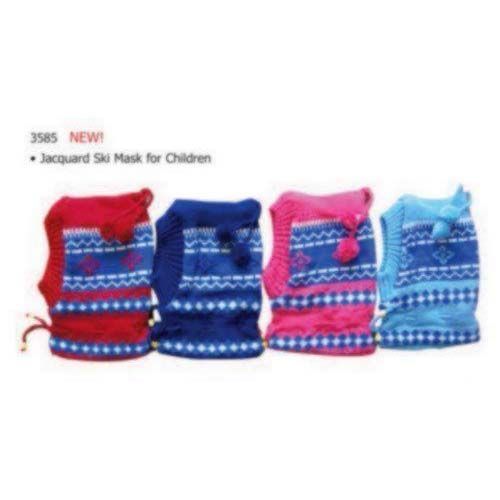 Childs Open Faced Ski Mask Neck Cover Case Pack 60