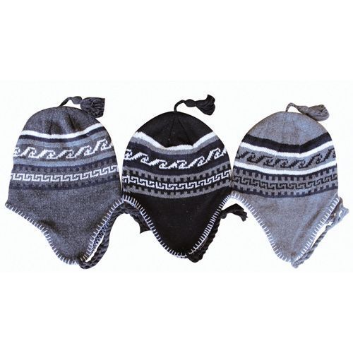 Mens Knit Ear Cover Hat Case Pack 60