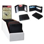 Leather Wallets Asst Colors Case Pack 36