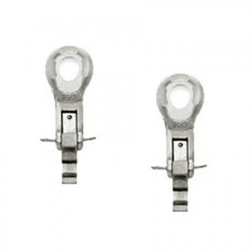 Earring Backing in White Gold - 18kt - Clip On - Women - Astonishing