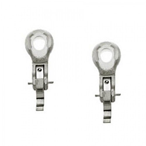 Earring Backing in White Gold - 18kt - Clip On - Women - Eye-Popping