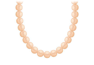 Akoya Cultured Pearl Necklace  14K White Gold  4 MM