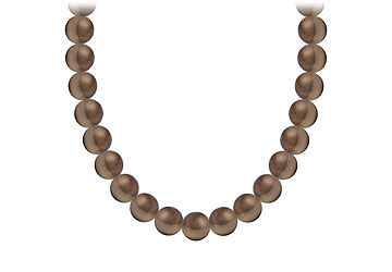 Akoya Cultured Pearl Necklace  14K White Gold  4 MM