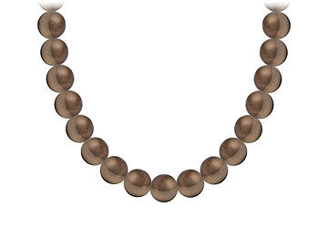 Akoya Cultured Pearl Necklace  14K White Gold  6 MM
