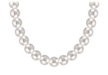 Akoya Cultured Pearl Necklace  14K Yellow Gold  8 MM