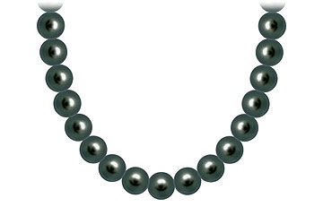 Akoya Cultured Pearl Necklace  14K Yellow Gold  6 MM