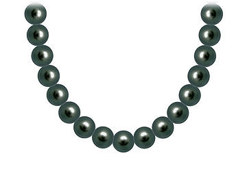 Akoya Cultured Pearl Necklace  14K Yellow Gold  7 MM