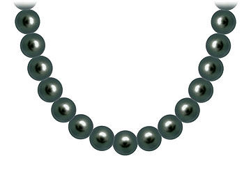 Akoya Cultured Pearl Necklace  14K Yellow Gold  10 MM