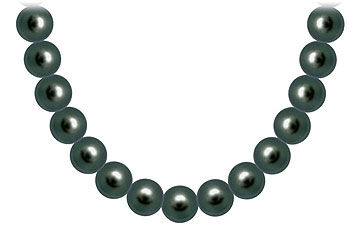 Akoya Cultured Pearl Necklace  14K Yellow Gold  11 MM