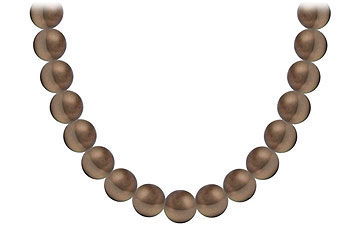 Akoya Cultured Pearl Necklace  14K Yellow Gold  8 MM