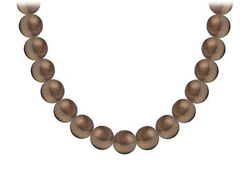 Akoya Cultured Pearl Necklace  14K Yellow Gold  9 MM