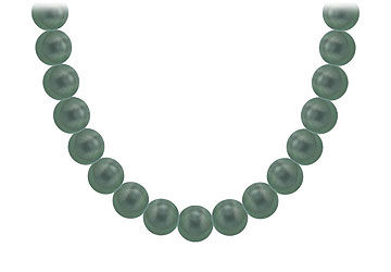 Tahitian Pearl Necklace  18K Yellow Gold  8.00 - 10.00  MM