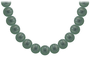 Tahitian Pearl Necklace  18K White Gold  12.00 - 14.00 MM