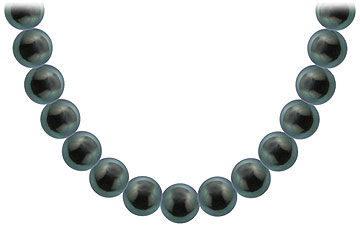 Tahitian Pearl Necklace  18K Yellow Gold  12.00 - 14.00 MM