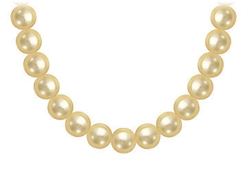 South Sea Pearl Necklace  18K Yellow Gold  11.00 - 13.00 MM