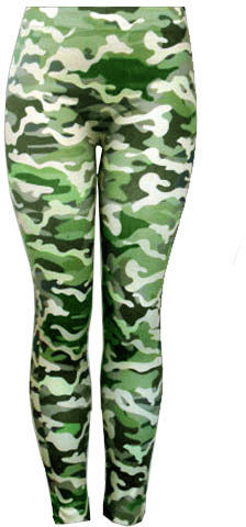 Ladies Footless ""Jeggings""/ Hunter Green -L/XL